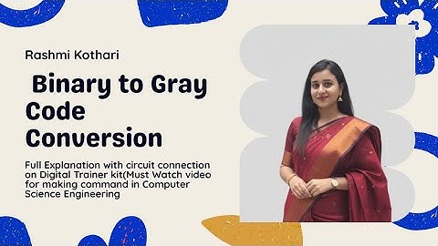 Binary to gray code#shortvideo #electronicscomponent #digital#experiment#bsc #B.tech