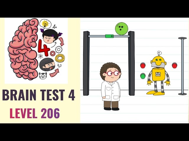 🧠 Brain Test 4 Level 206 | Doctor Worry must make his robot to