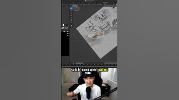 Texture Paint - making a 3d game character in Blender - 3.5: Raz the White Rabbit
