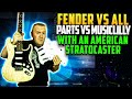 Fender vs toutes les pices vs musiclilly 11 trous stratocaster pickguard american stratocaster
