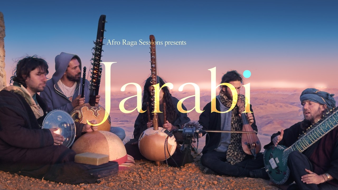 Jarabi | Live Afro-Raga Desert Session | Sitar, Kora & Lyra at Sunset ...