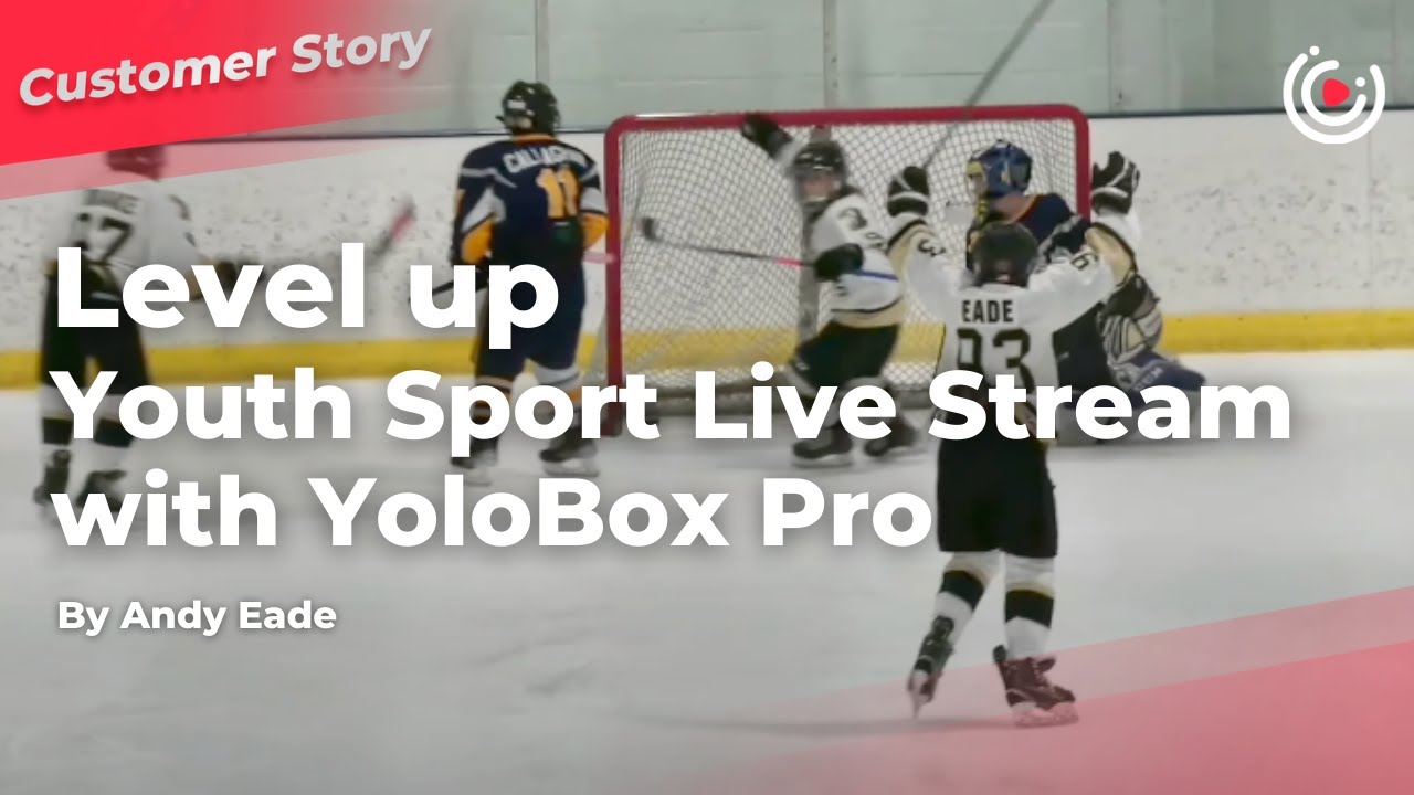 Level Up Youth Sport Live Stream with YoloBox