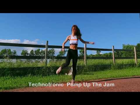 Eurodance Technotronic Pump Up The Jam Best shuffle dance music Красивые девушки танцуют