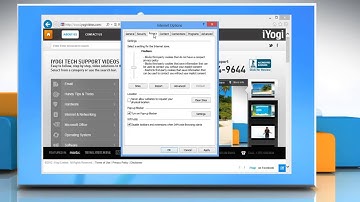 Block or Allow Cookies from specific Websites in Internet Explorer® 10