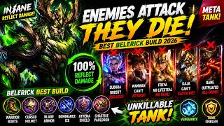 THIS BELERICK BUILD MAKES ENEMIES DELETE THEMSELVES!💀 BELERICK BEST REFLECT DAMAGE BUILD 2026 | MLBB