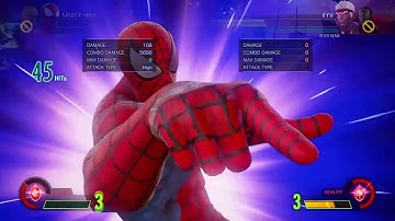 MVCI Spiderman/Dante Corner 8.1K combo