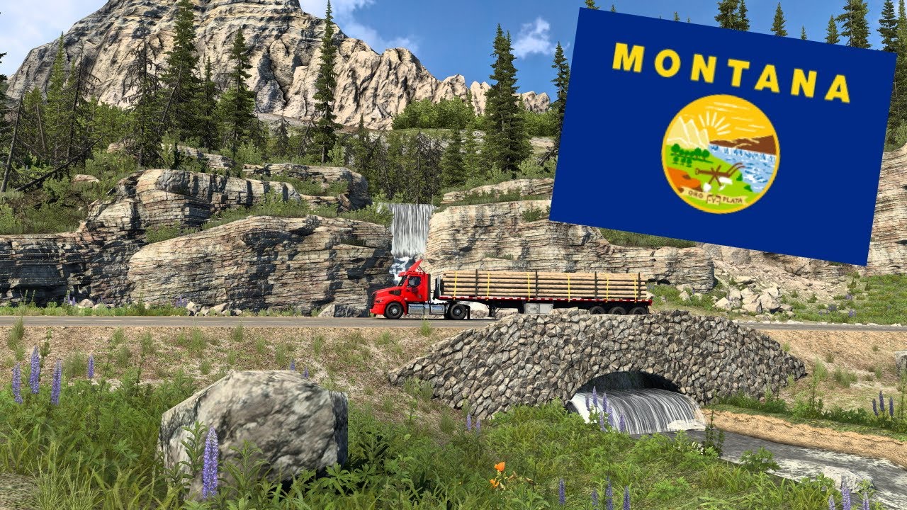 ATS [GR] Montana Dlc Thompson FallsKalispellGlacier National Park
