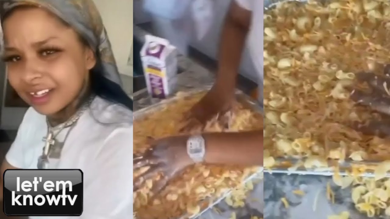 Blueface Girl Chrisean Rock Rocking Her Cartier Watch As She Goes All The Way In On The Mac