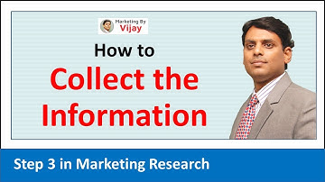 How to Collect the Information I Step 3 in Marketing Research I #Shorts I Dr. Vijay Prakash Anand