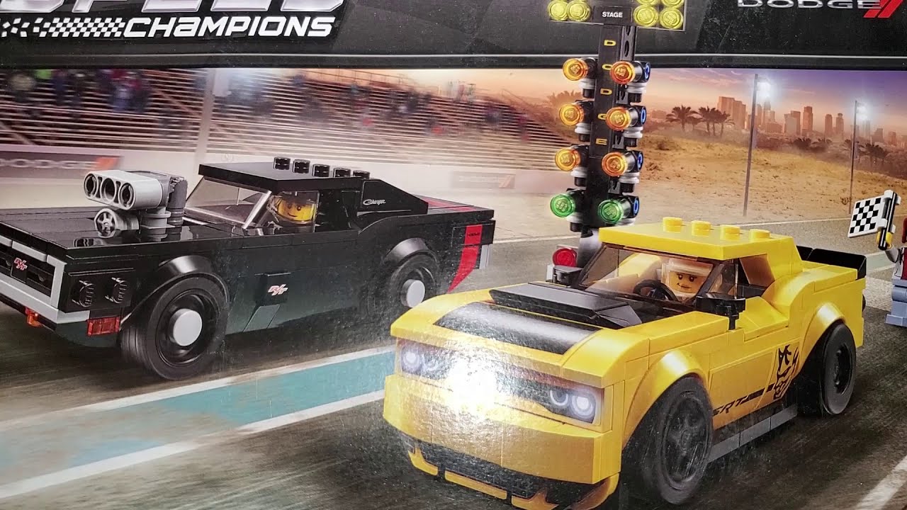 Lego Speed Champions Dodge 2018 Challenger & 1970 Charger