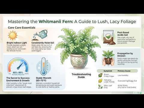 Complete Whitmanii Fern Care Guide