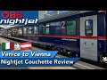 Venice to Vienna with NIGHTJET : Couchette class review