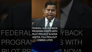 Federal gun buyback program starts with pilot project in Nova Scotia full rollout coming later