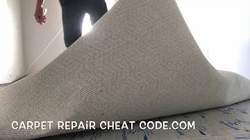 How To Unroll New Carpet WITHOUT DAMAGING THE WALLS