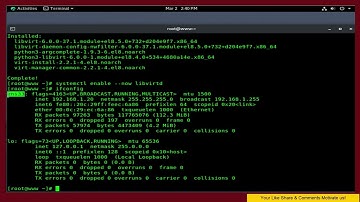 How To Install KVM On Rocky Linux | Configure Bridge networking