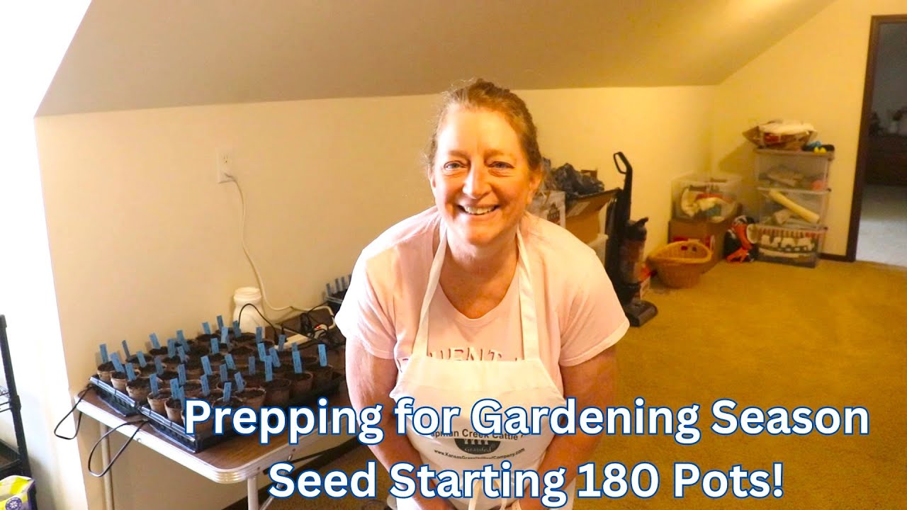 2024 Garden Prep - Starting Seeds for Spring & Summer Veggies! - YouTube