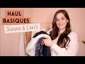 HAUL BASIQUES | SÉZANE & LEVI'S | Mailles Sézane & Les Meilleurs Jeans Levi's | Lauriane Villa