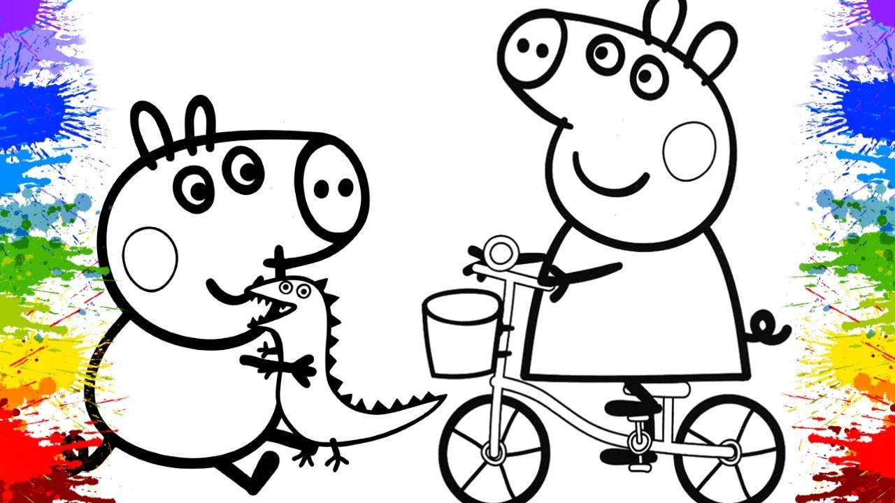 Peppa Pig Pepa - Desenhos para Colorir