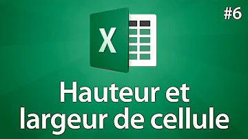 Comment dimensionner une cellule Excel en cm ?