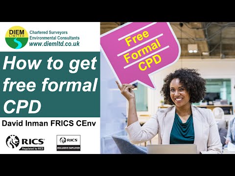 How to get free formal CPD