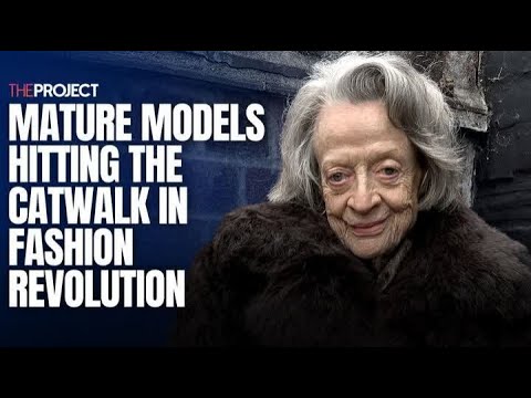 Mature Models Hitting The Catwalk In Fashion Revolution