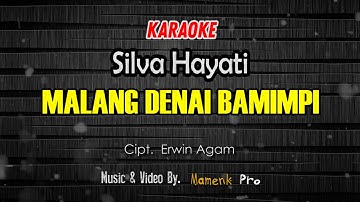 KARAOKE MALANG DENAI BAMIMPI - SILVA HAYATI