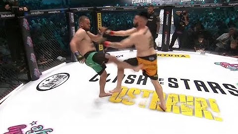 JAN RYBKA VS HUHU ZÁPAS (FIGHT) | CLASH OF THE STARS 8 GALAVEČER