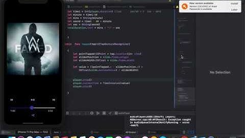 Audio scrubbing through tapGesture - Audio player part 6