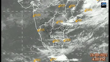 India Weather Satellite Image Today 18-09-2021 4.30 PM  | #imd India Weather