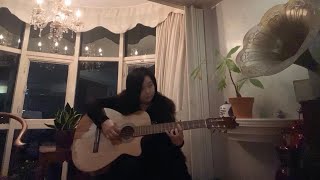 Romanza Learning Guitar Solo part 1 | Self taught guitarist | Mary by Mary Mendoza MeiLing 14 views 2 months ago 1 minute, 29 seconds