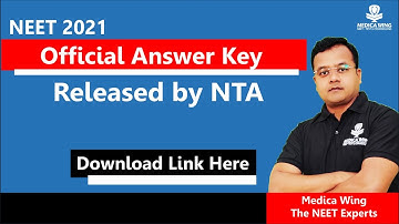 NEET UG final answer key 2021 released nta.ac.in, check it here, Download pdf here