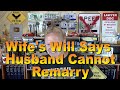 Wife's Will Says Man Cannot Remarry