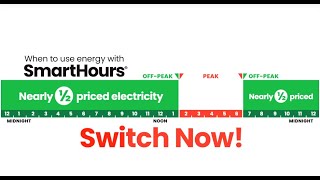 Pay Nearly Half Price for Electricity with SmartHours