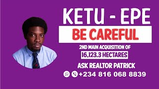 EPE: Land For Sale in Ketu-Epe, Lagos: My Advice | Government Acquisition Lands in Epe, Lagos