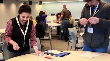 David Koontz @ Agile Games 2012 "Marshmallow Challenge"