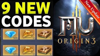  MU Origin 3 redeem Codes 2026 | MU Origin 3 Codes
