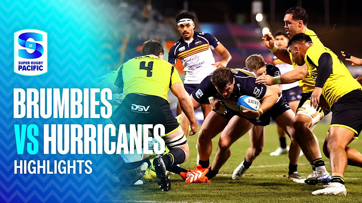 HIGHLIGHTS | Brumbies v Hurricanes | Qualifying Final, 2025