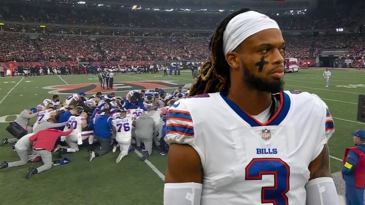 MNF Game DELAYED between Bills and Bengals after Damar Hamlin COLLAPSES on  the field and given CPR! 