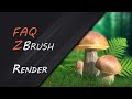 Свет LightCap и рендер в ZBrush | FAQ-16