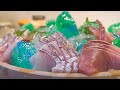 FANCY SASHIMI PLATTER ON A YACHT | Catch and Cook/sushi/sashimi White Seabass