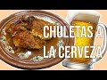 CHULETAS A LA CERVEZA (FÁCIL)