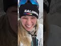Watch how Salomon Nordic Athlete Jessie Diggins steps out of her comfort zone. #shorts