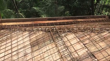 Sloping Slab Reinforcements Details @my home🏠
