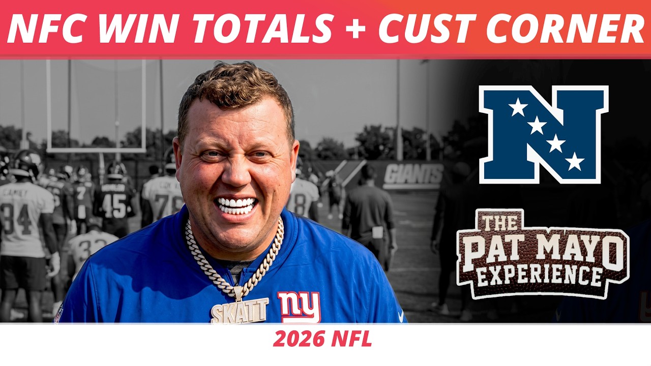 NFC Win Totals & Best Bets | 2026 NFL Season Preview & Division Picks + Cust Corner