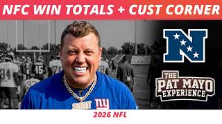 NFC Win Totals & Best Bets | 2026 NFL Season Preview & Division Picks + Cust Corner