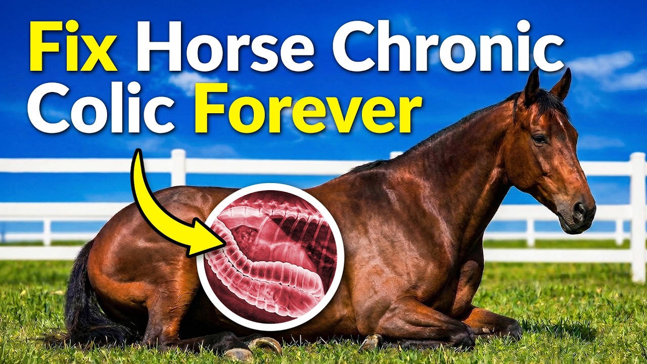 How to Cure Colic in Horses FOREVER (From 30-Year Horse Vet)