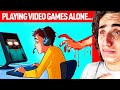 I Was Playing Video Games ALONE And Then This Happened.. (A True Story Animation)