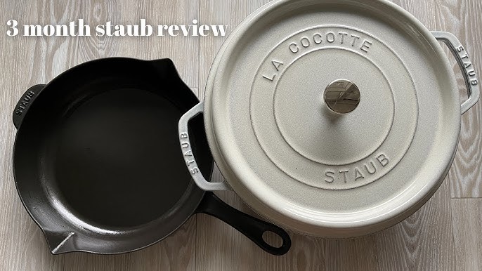 Staub Care | Staub La Cocotte 2.5Qt & 4Qt | How To Clean Used Cocotte? |  New & Used Care - Youtube