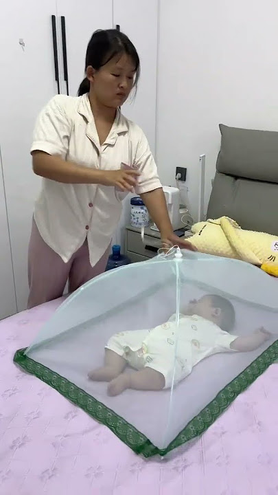 Baby Mosquito Net, Protects Your Baby from Mosquito Bites While Ensuring Peaceful Sleep#funny #baby