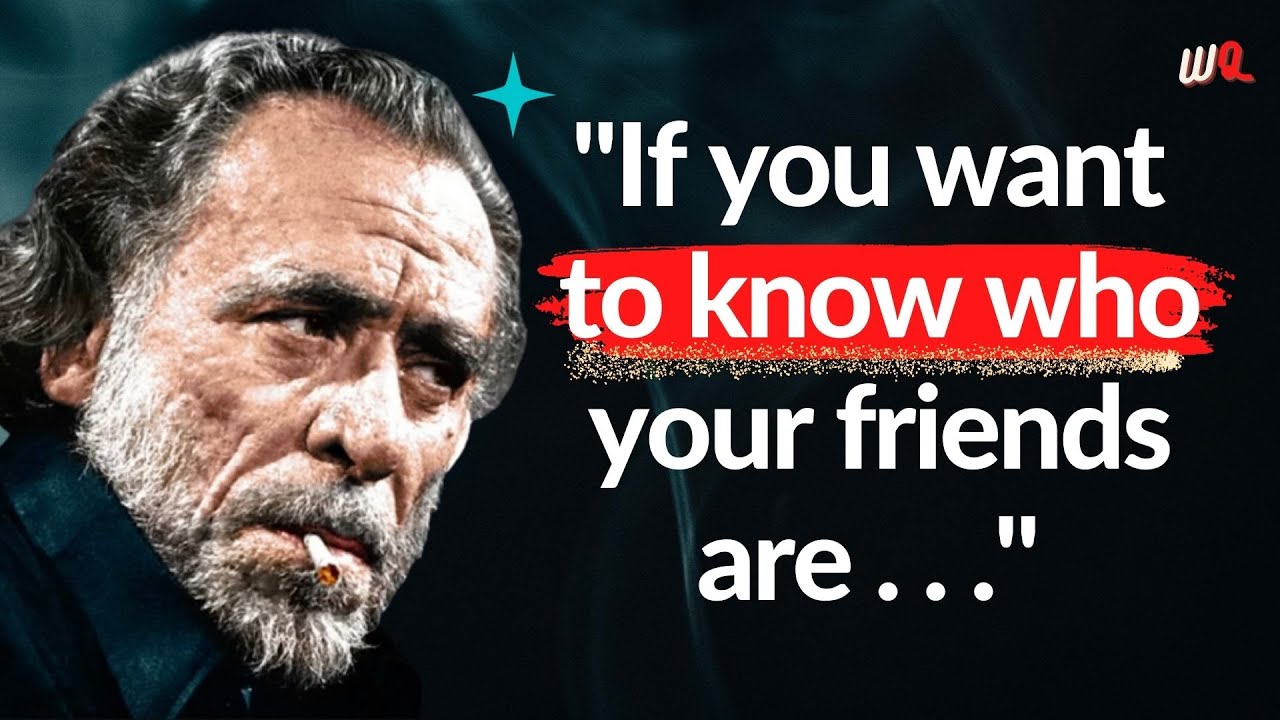 Deep Meaningful Charles Bukowski quotes on Love, Life l 찰스 부코스키 명언